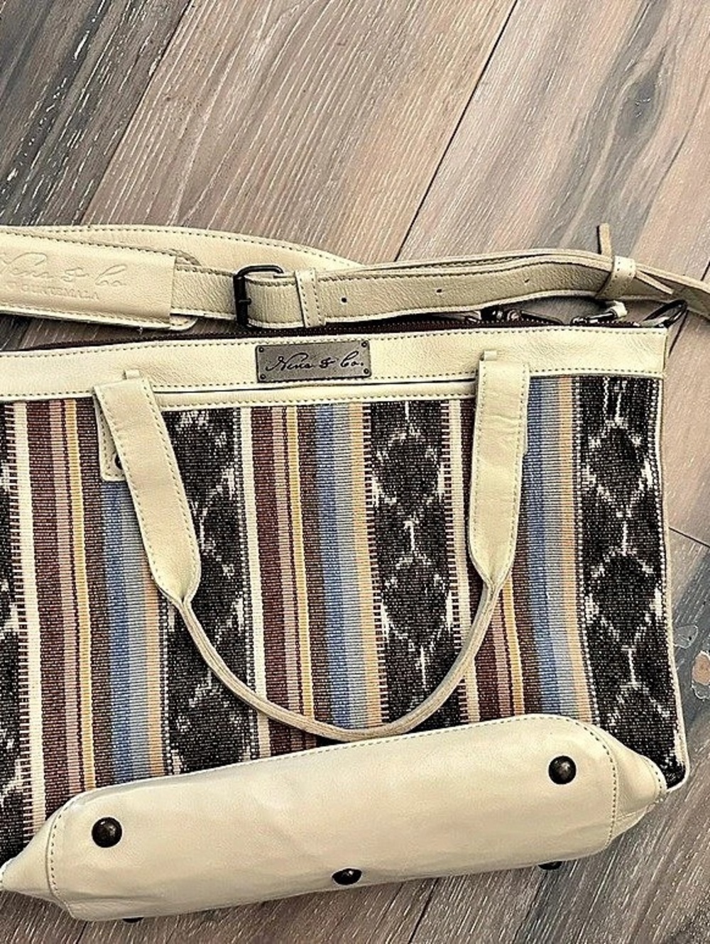 Nena & Co. Sonia Tote Bone leather